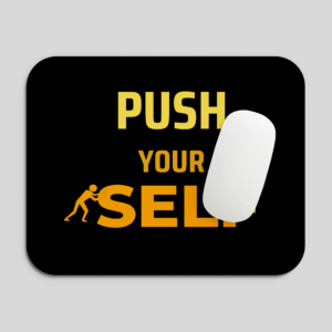 mouse pad – sleek black design, non slip rubber base (copy)